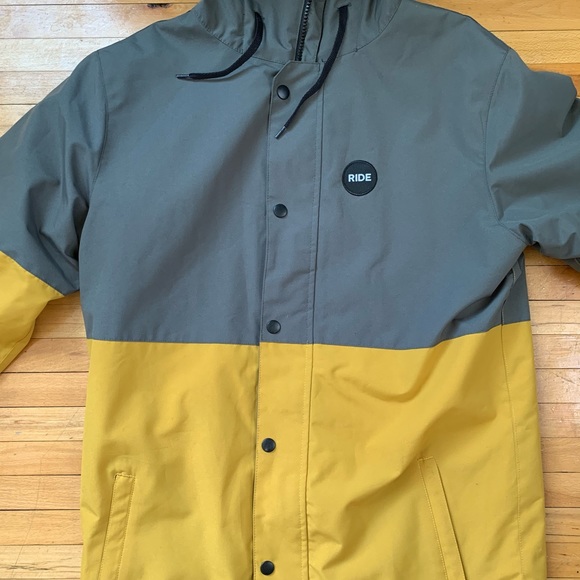 RIDE UNISEX SNOWBOARD JACKET - Picture 1 of 6